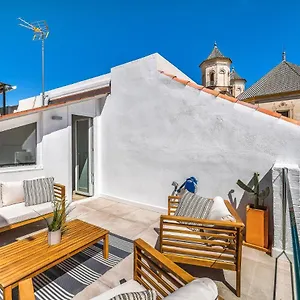 Urban Rose , Superb Private House In Historical Center, With Sunny Rooftop , Málaga Espagne